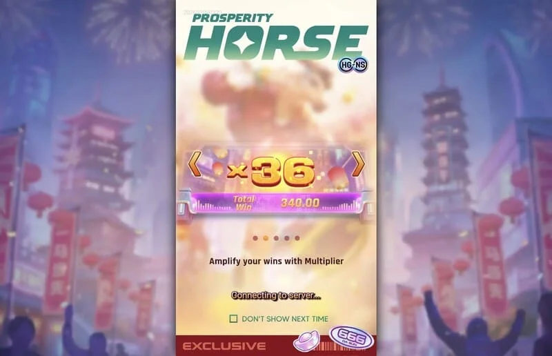Prosperity Horse - progresívny násobiteľ v špeciálnom režime